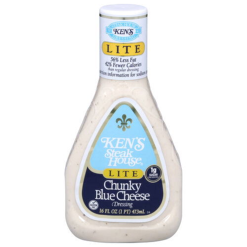Ken's Steak House Lite Chunky Blue Cheese Dressing