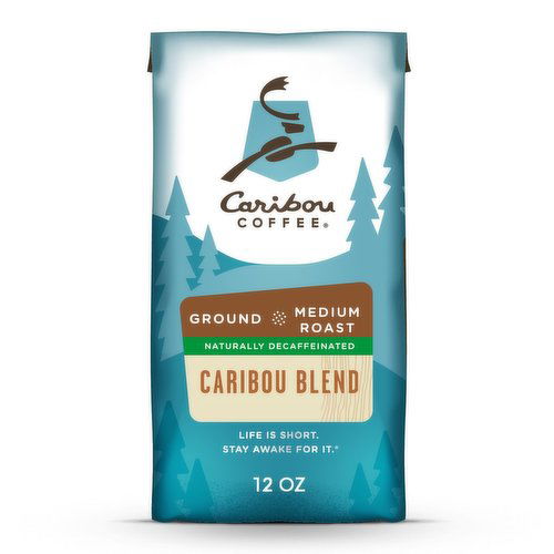 Caribou Coffee Caribou Blend Medium Roast Ground Decaf Coffee