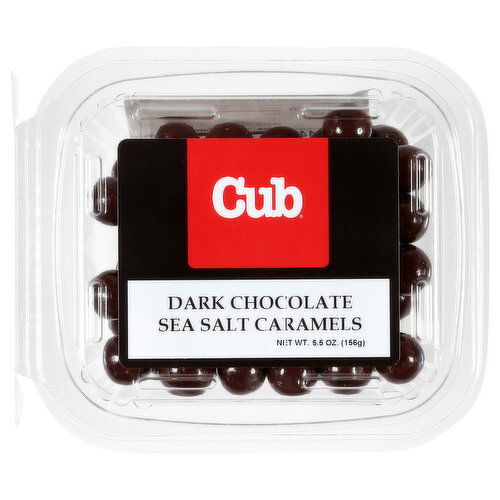 Cub Dark Chocolate Sea Salt Caramels