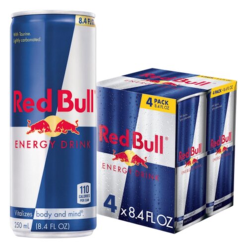 Red Bull Energy Drink 80mg Caffeine, 8.4 fl oz