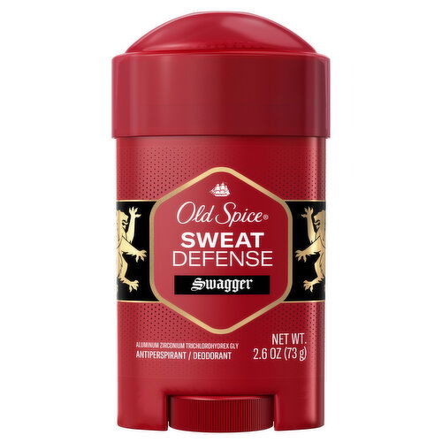 Old Spice Sweat Defense Old Spice Antiperspirant and Deodorant for men, Swagger, 2.6oz