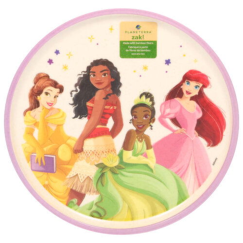 Zak! Planeterra Plate, with Rim, Princess