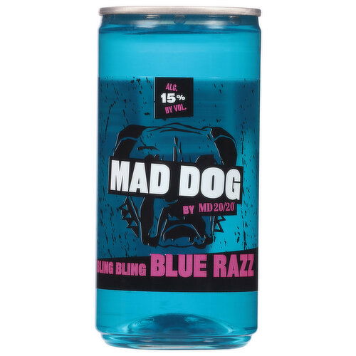 Mad Dog by MD 20/20 Blue Razz Hard Bite