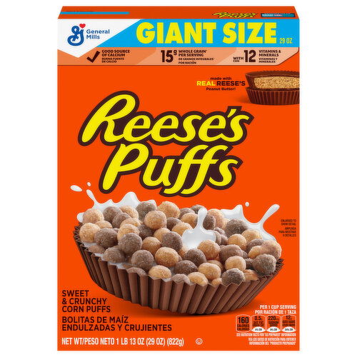 Reese's Puffs Corn Puffs Giant Size