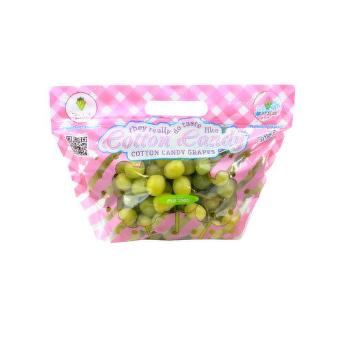 Produce Organic Cotton Candy Grapes
