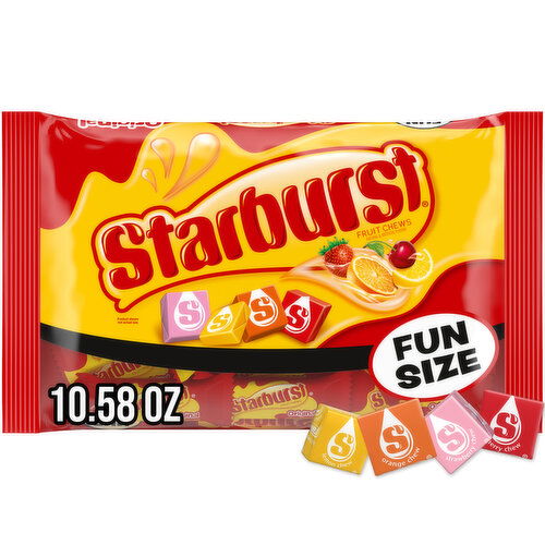 Starburst STARBURST Original Fruit Chews Fun Size Candy, (10.58oz)