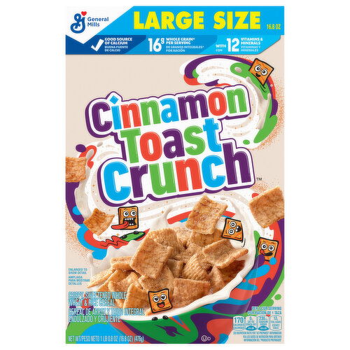 Cinnamon Toast Crunch Cereal, Large Size