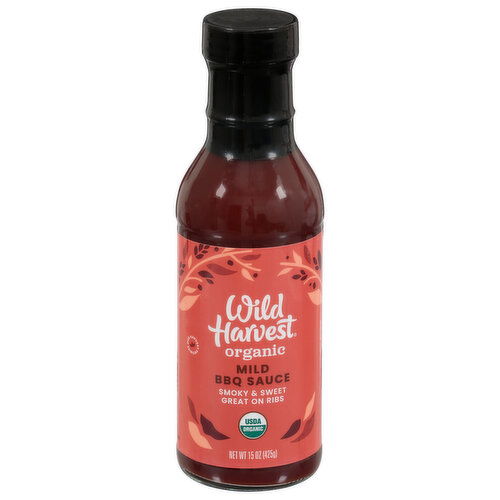 Wild Harvest BBQ Sauce, Organic, Mild