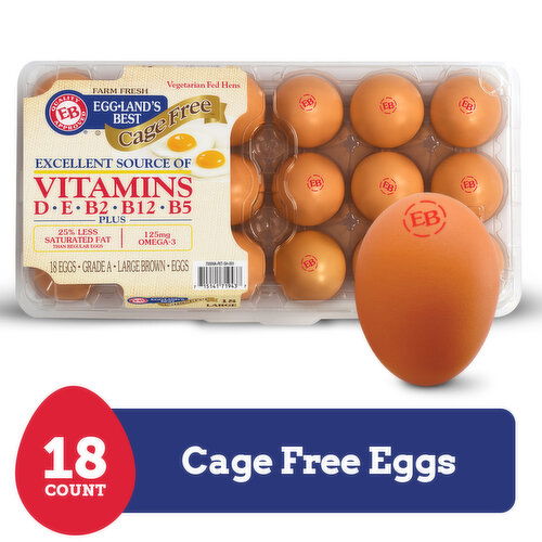 Eggland's Best Cage Free Large Brown Eggs