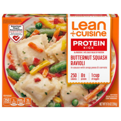 Lean Cuisine Protein Kick Ravioli, Butternut Squash