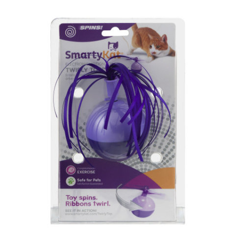 Smarty Kat Twirly Top Pet Toy