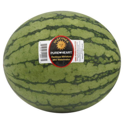 Dulcinea Pure-Heart Watermelon, Mini, Seedless