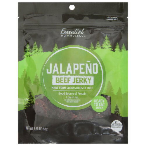 Essential Everyday Beef Jerky, Jalapeno