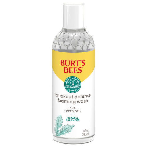 Burt's Bees Foaming Wash, Breakout Defense