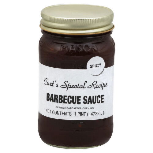 Curts Special Recipe Barbecue Sauce, Spicy