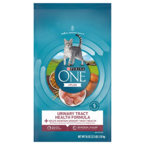 Purina One +Plus Cat Food, Urinary Tract Health Formula, Adult