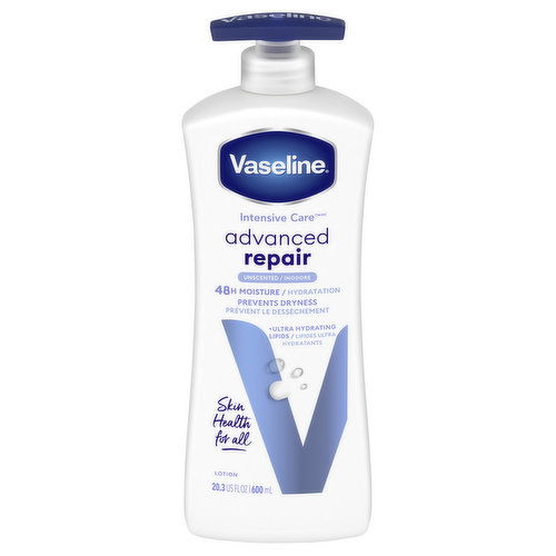 Vaseline Intensive Care Body Lotion Advanced Repair Unscented