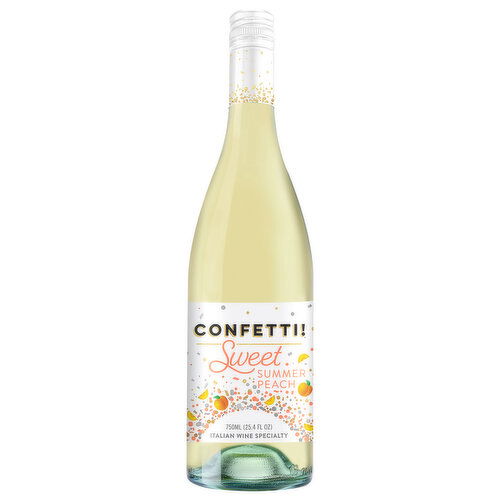 Confetti Sweet Italian Wine Specialty, Summer Peach
