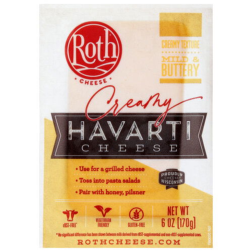 Roth Creamy Havarti Cheese