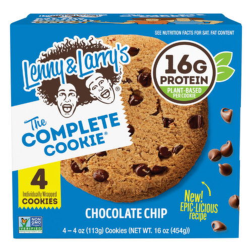 Lenny & Larry's The Complete Cookie Cookies, Chocolate Chip