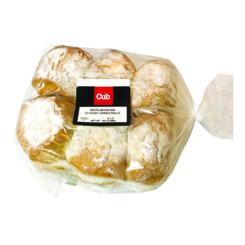 Cub Bakery White Mountain Dinner Rolls