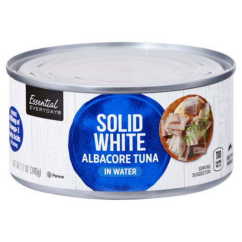 Essential Everyday Albacore Tuna, Solid White, in Water