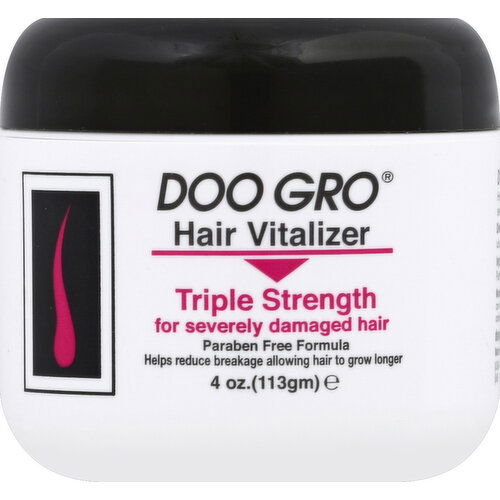 DOO GRO Hair Vitalizer, Triple Strength, for Severely Damaged Hair