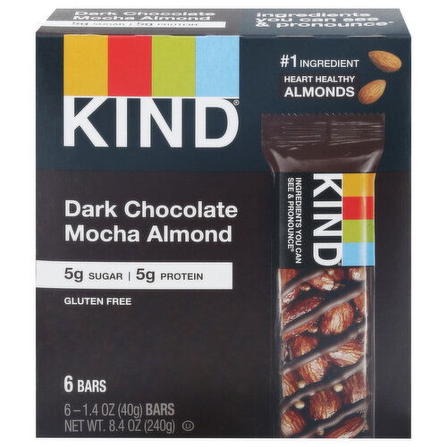 Kind Bars, Dark Chocolate Mocha Almond