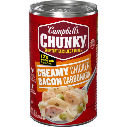 Campbell's® Chunky® Creamy Chicken Bacon Carbonara Soup