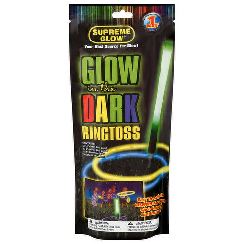 Supreme Glow Ring Toss Game, Glow