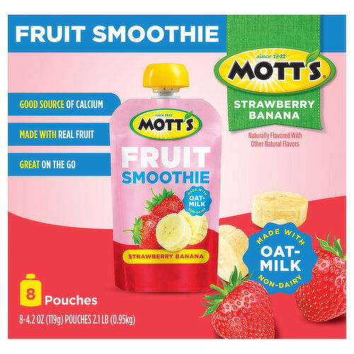 Mott's Fruit Smoothie, Strawberry Banana