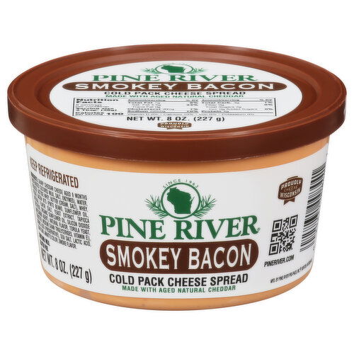 Pine River Smokey Bacon Cold Pack Cheese Spread