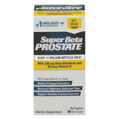 Super Beta Prostate Dietary Supplement, Caplets