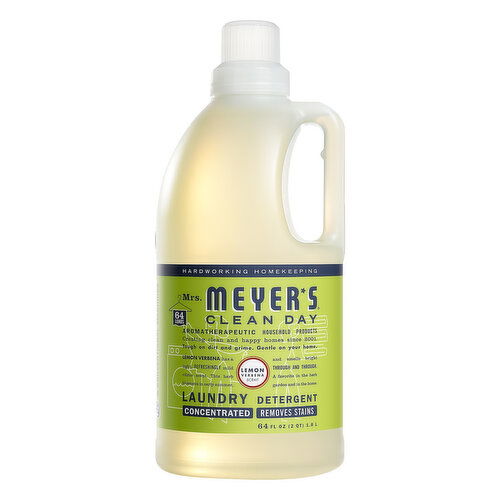 Mrs Meyers Clean Day Laundry Detergent, Lemon Verbena Scent