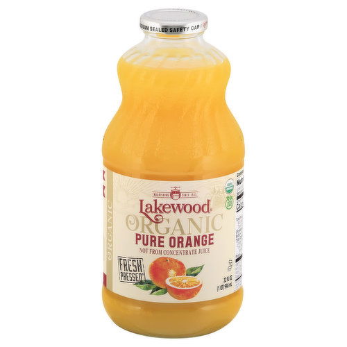 Lakewood Juice, Organic, Pure Orange