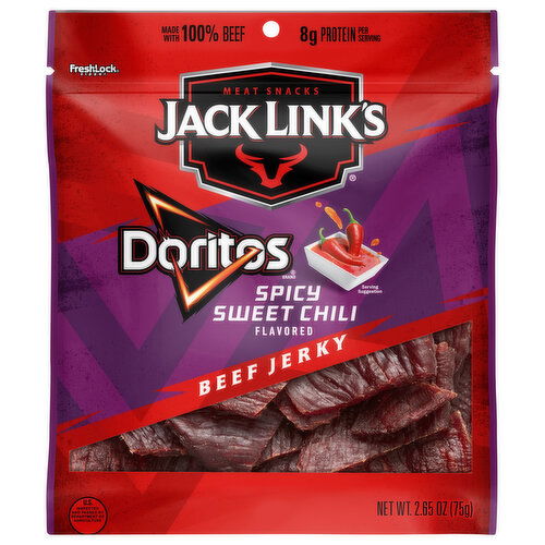 Jack Link's Beef Jerky, Doritos, Spicy Sweet Chili Flavored