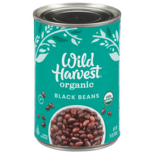 Wild Harvest Black Beans, Organic