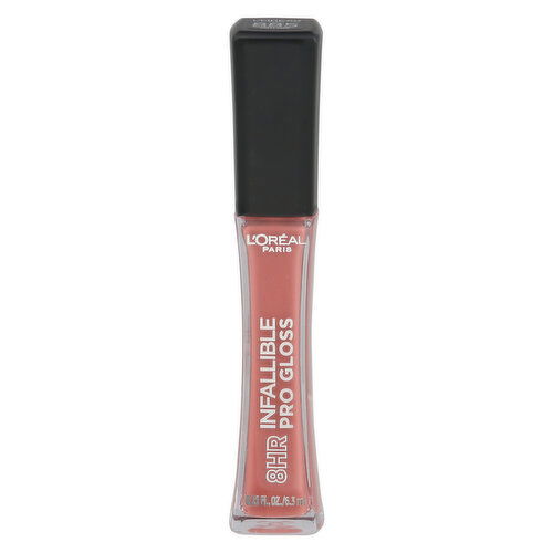 L'Oreal Infallible Lip Gloss, Pro, 8HR, Shell Pink 885