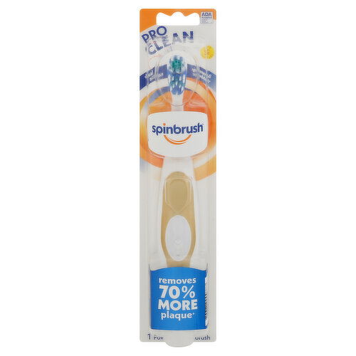 Spinbrush Pro Clean Powered Toothbrush, Soft