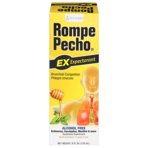 Rompe Pecho Expectorant, Honey