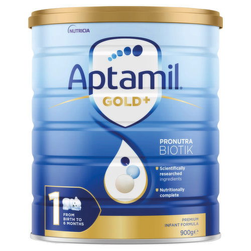 Nutricia Aptamil Infant Formula, Premium, Gold +