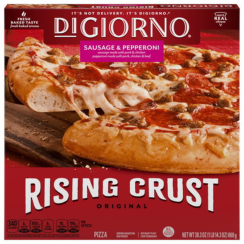 DiGiorno Pizza, Sausage & Pepperoni