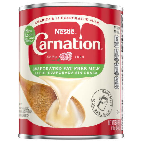 Carnation Evaporated Milk, Fat Free