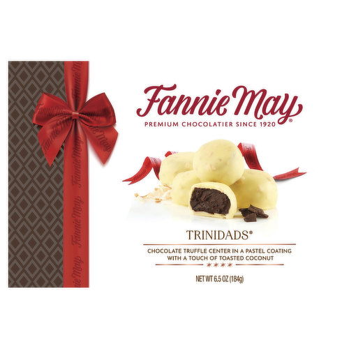 Fannie May Trinidads Chocolate Truffle, Premium