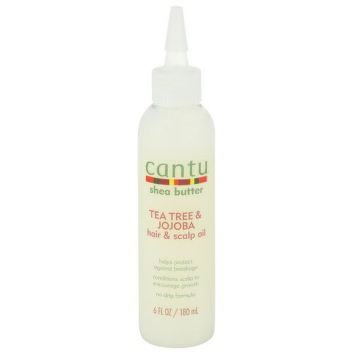 Cantu Hair & Scalp Oil, Tea Tree & Jojoba Oil, Shea Butter