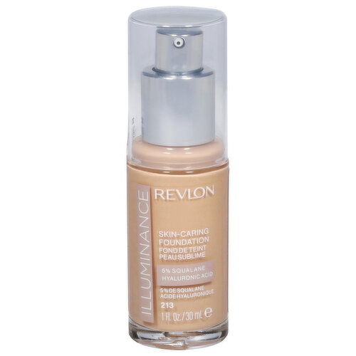 Revlon Foundation, Skin-Caring, Illuminance, Light Natural, 213