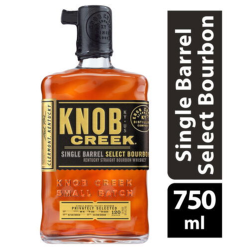 Knob Creek Single Barrel Select Bourbon Whiskey