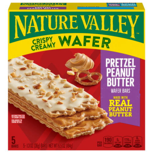 Nature Valley Pretzel Peanut Butter Wafer Bars
