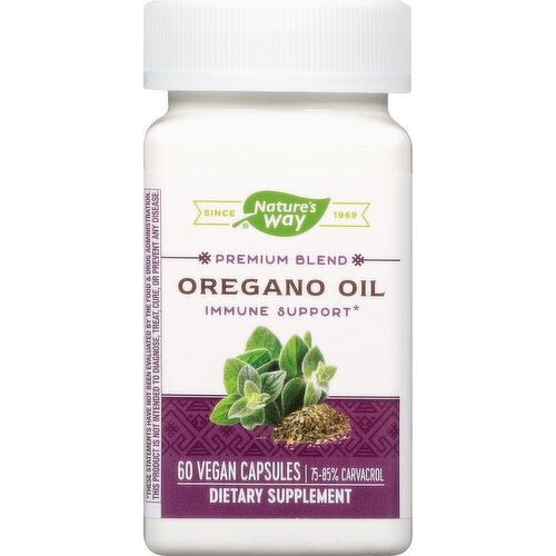 Nature's Way Oregano Oil, Immune Support, Capsules