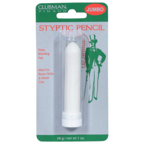 Clubman Styptic Pencil, Jumbo